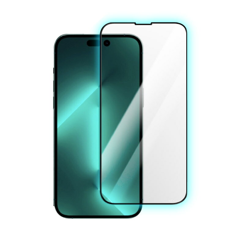 膜力威 專利 電競 霧面 抗藍光 2.5D  滿版 玻璃貼 保護貼 iPhone 14 PLUS Pro Max 1