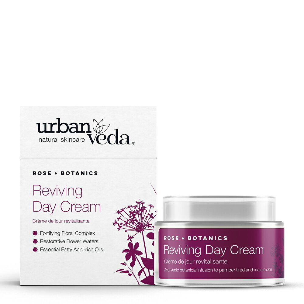 【英國城市吠陀】Urban Veda-玫瑰賦活日霜50ml