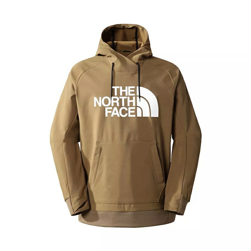 [ THE NORTH FACE ] 中性 LOGO防潑兜帽套頭衫 綠 / NF0A3M4E37U
