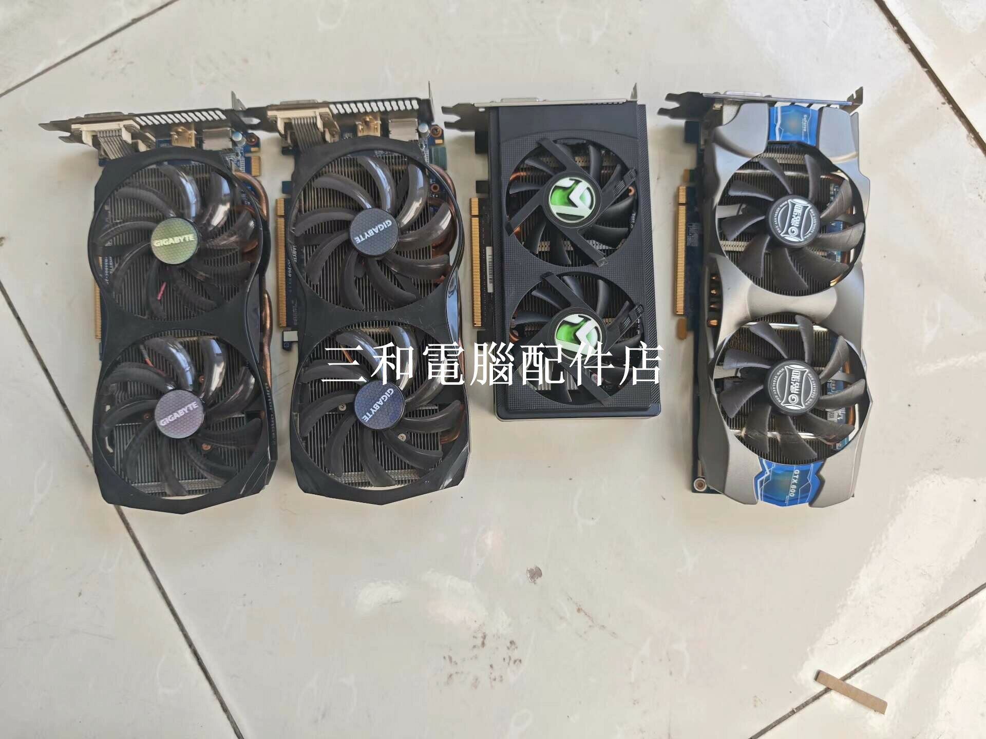 影馳 銘瑄 技嘉 GTX660 2G 圖片實拍 測試良好 成色優異 顯示卡