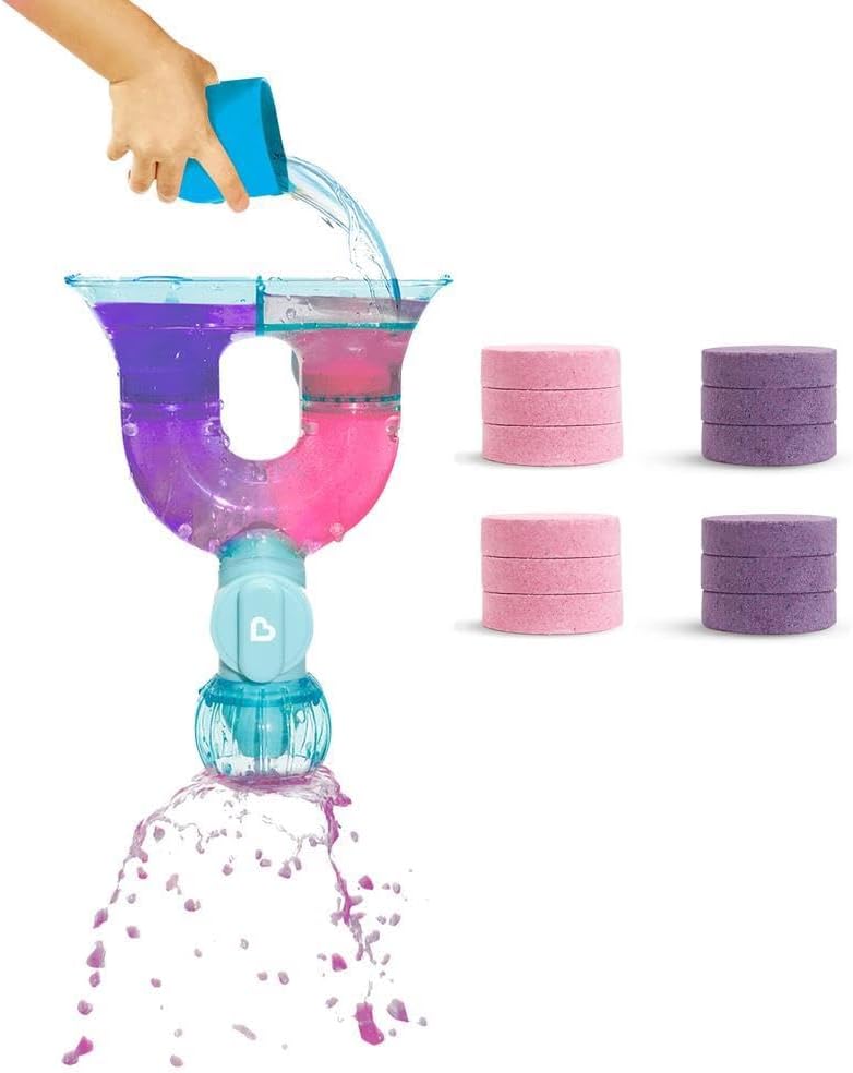 munchkin 滿趣健-小小實驗家洗澡玩具+沐浴鹽片12入★衛立兒生活館★