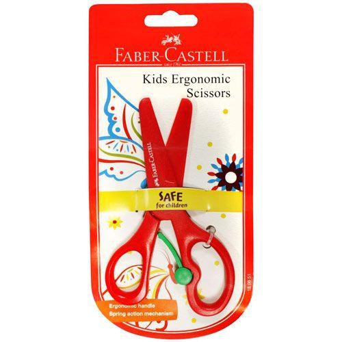 德國輝柏 Faber Castell 180851 學齡兒童專用 安全省力剪刀 兒童安全剪刀