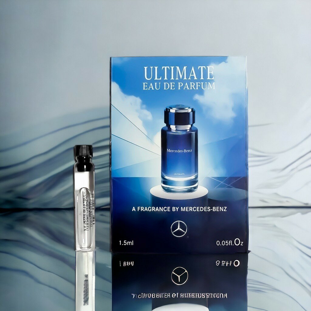 Mercedes Benz 賓士 Ultimate 蒼藍極峰(極緻藍韻)男性淡香精 1.5ML 沾式針管