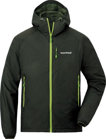 ├登山樂┤ mont-bell light shell parka 男款連帽風衣 深橄綠 # 1106645BKOV