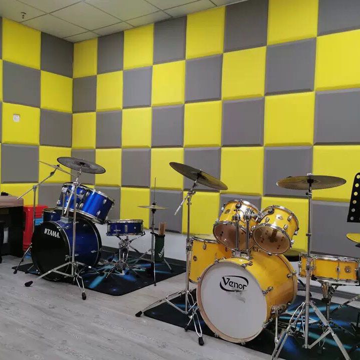 隔音棉自粘吸音棉墻體琴房鼓房錄音棚隔音室內隔音板消音棉