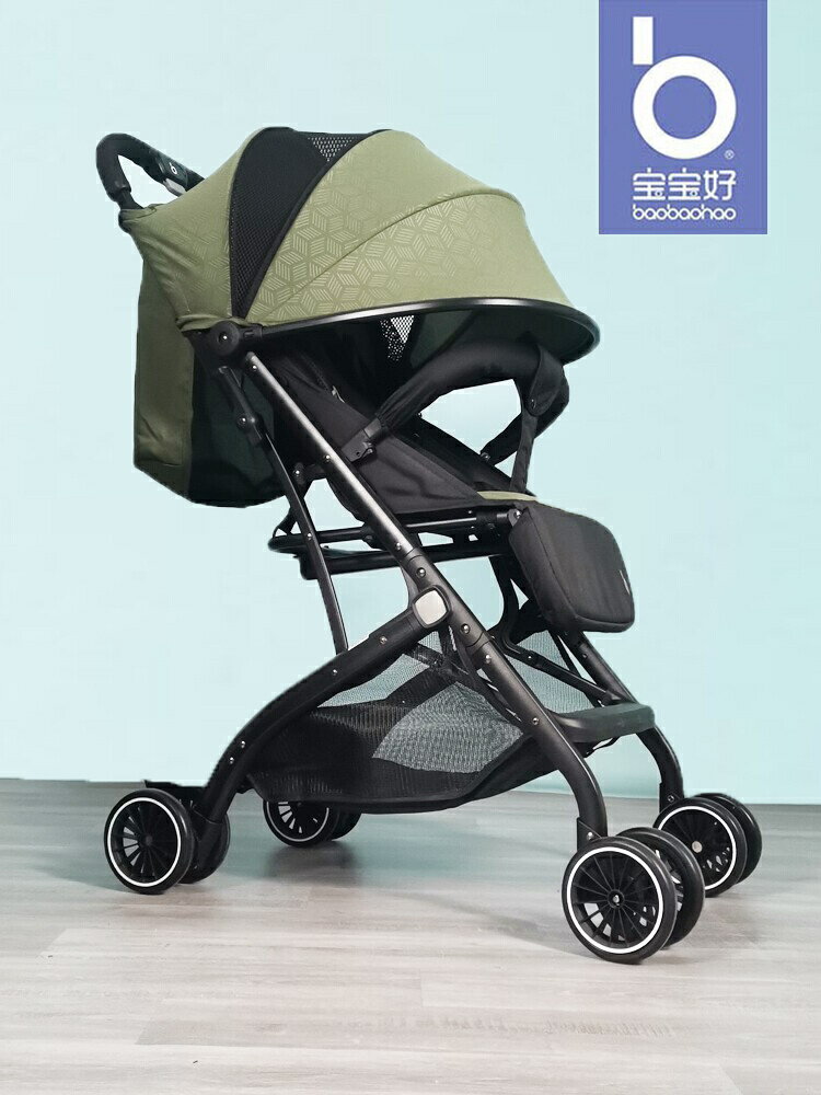 BBH寶寶好QX1嬰兒推車全棚遮陽幼兒高景觀可坐可睡新生滿月寶寶車-朵朵雜貨店
