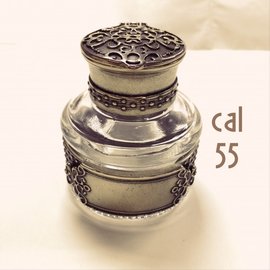 義大利 Bortoletti CAL55 Inkwell 白銅 鋼筆用黑色 墨水瓶 21501167351541 / 個