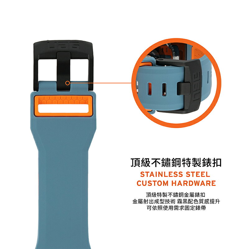 UAG 簡約舒適款 civilian 錶帶 適用 Apple Watch 適用 42 44 45 49 mm 4