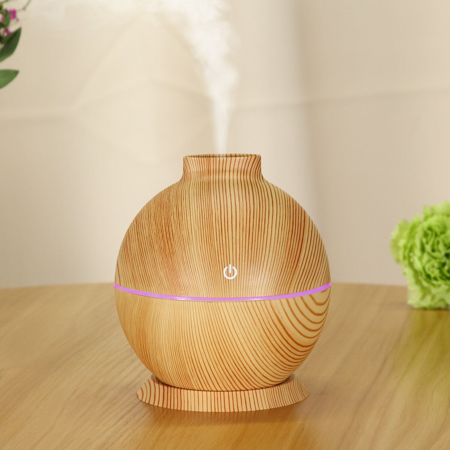 新品創意usb加濕器 迷你桌面辦公家用加濕器便攜 新品七彩加濕器