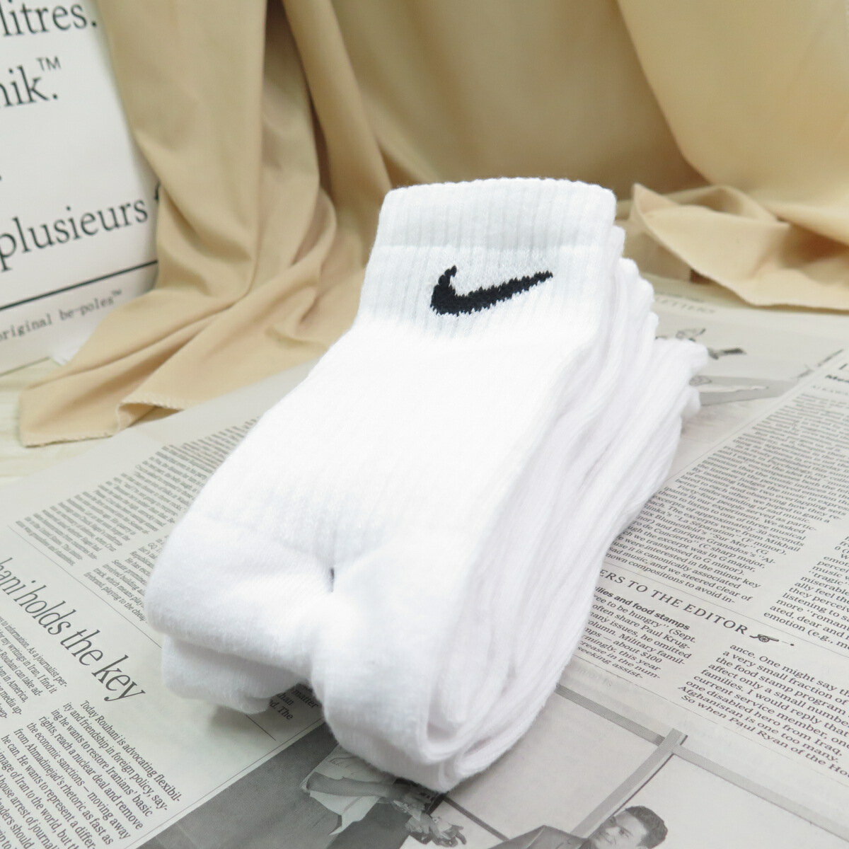 Nike U NK EVERYDAY LTWT CREW 基本款 襪子 三雙組 SX7676-兩色【iSport愛運動】 8