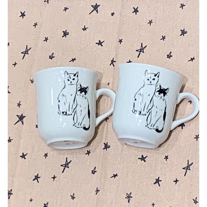 日本進口 貓CAT ✝️限定✝️馬克杯♈️ 素描❇️現貨供應 快速出貨 免等 ▫️尺寸 約 8.5 x H9 公分 獨家