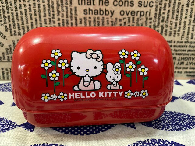 【震撼精品百貨】Hello Kitty_凱蒂貓~KITTY 日本SANRIO三麗鷗 Kitty保鮮盒/便當盒-飯糰*33344