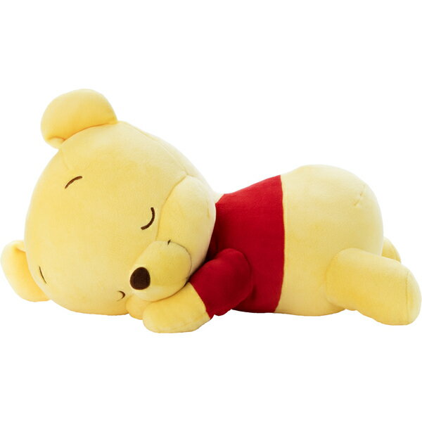 尼德斯Nydus 日本正版 迪士尼 小熊維尼 Pooh 晚安抱枕 絨毛玩偶 娃娃