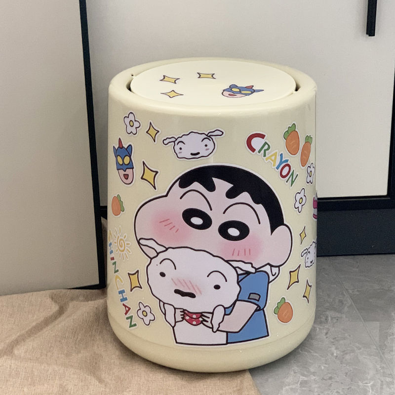 小新垃圾桶家用客廳廚房廁所高顏值輕奢衛生間宿舍紙簍大號奶白色