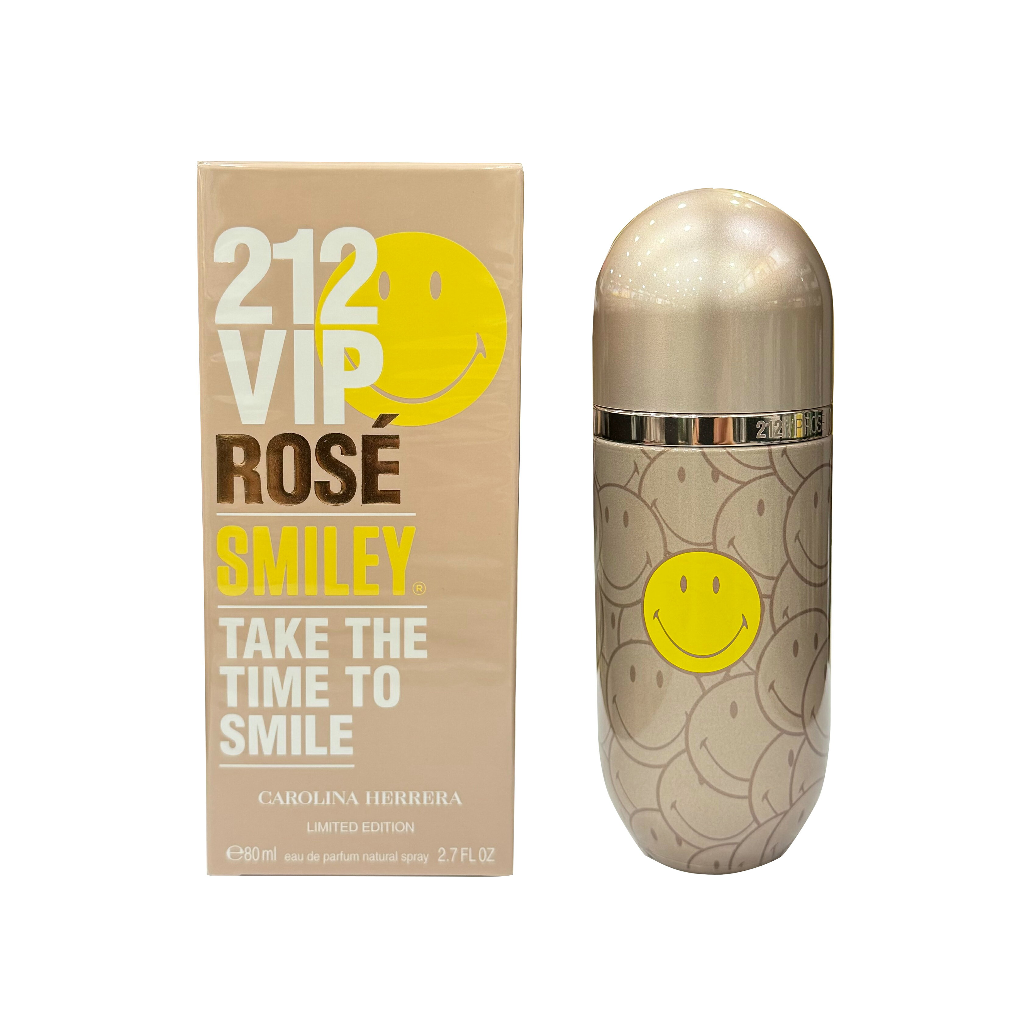 CAROLINA HERRERA  212 VIP微笑限量款女性淡香精 80ml~優惠價:2550元｜岡山戀香水