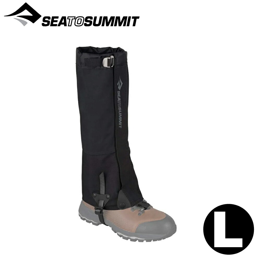【Sea to Summit 澳洲 Alpine eVent 綁腿L《黑》】STSACP012042/腿套/登山/防水