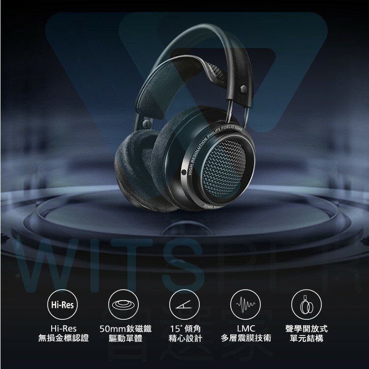 【PHILIPS飛利浦】Fidelio系列 X2HR 耳罩式耳機 5
