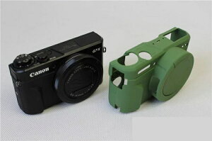 相機包 單眼相機包 攝影包 適用于佳能G7X2 G7X3 MARK II III 保護套 硅膠軟外殼 斜背相機包『YS2604』