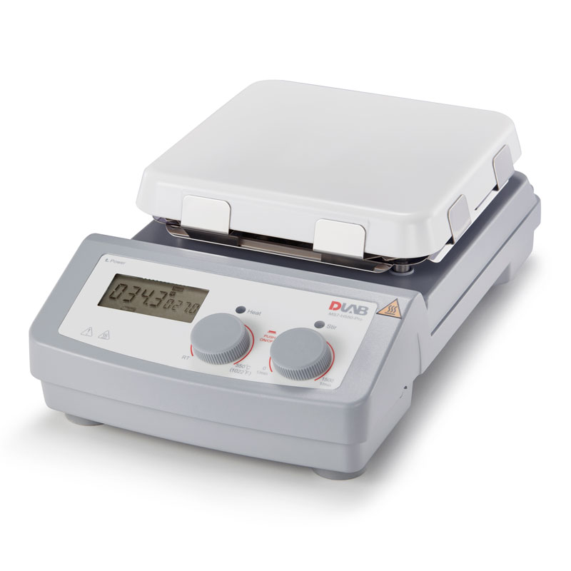 《DLAB》加熱攪拌器LCD7吋方盤550℃ MS7-H550-PRO Stirrer with Heating