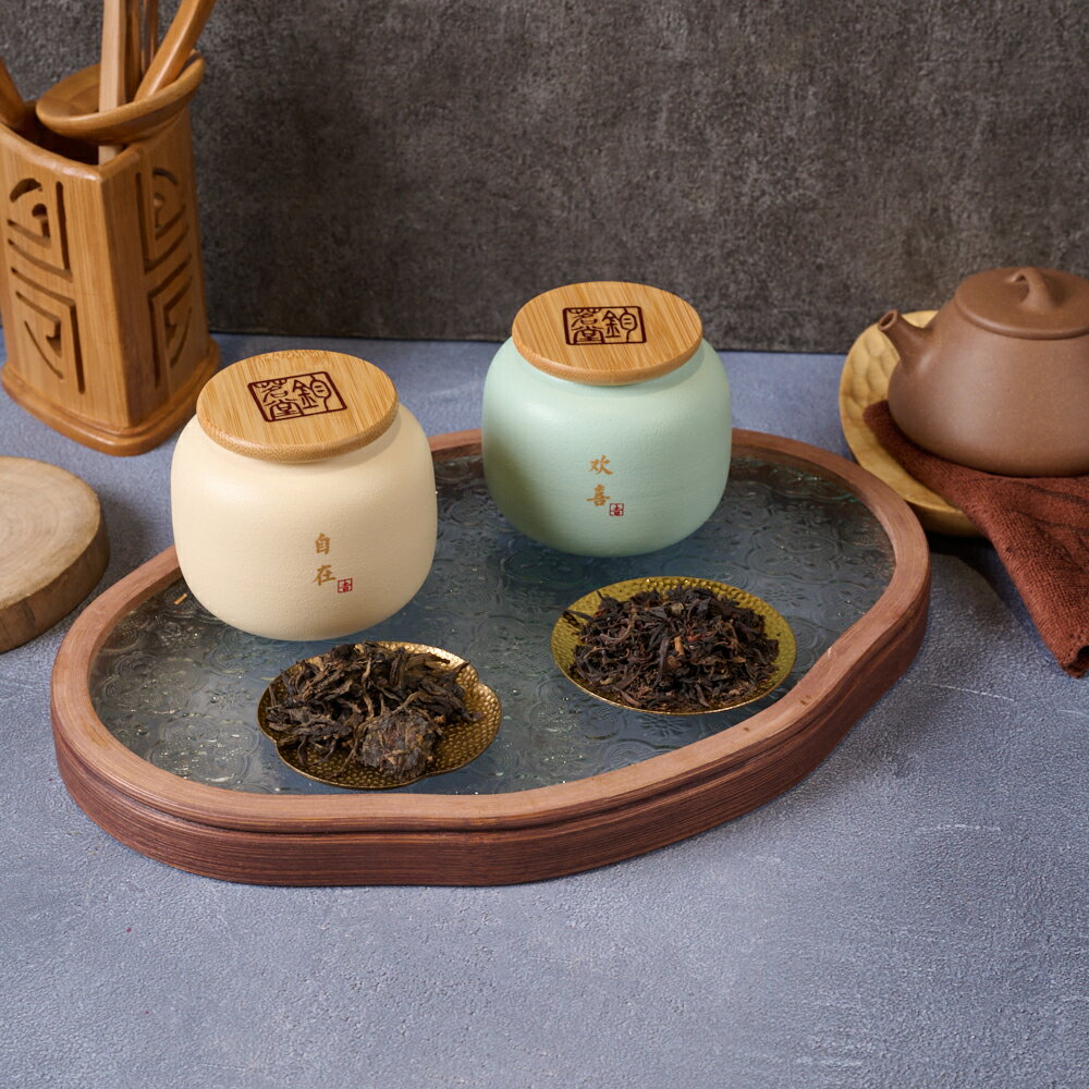 歡喜自在古樹普洱茶禮盒(2罐裝-天齊/幽香各一) 2