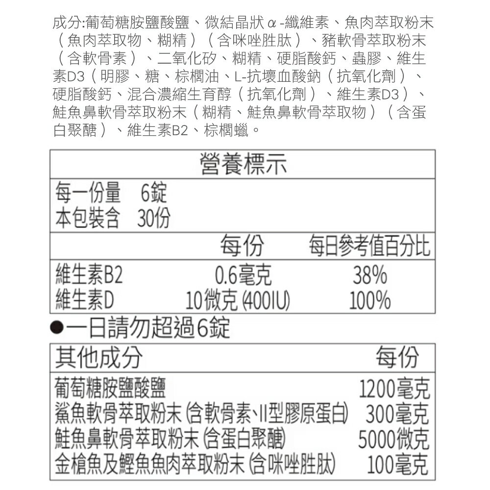 三得利 SUNTORY 固力伸 (葡萄糖胺+軟骨素+蛋白聚醣) 180錠X2瓶 專品藥局【2031003】 2