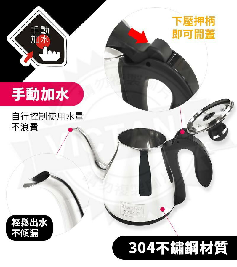 【快速出貨】SUNMOS AI 智慧型 全自動 補水 泡茶機 S-678AI 5