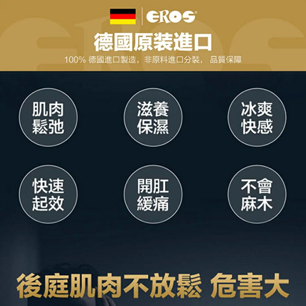 超值★ Eros Action Stimulation Gel Relax 後庭放鬆凝膠 30ml 後庭潤滑液 1