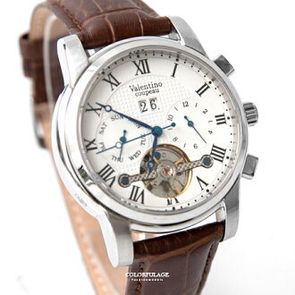范倫鐵諾˙古柏 精密鏤空機械手錶腕錶 柒彩年代【NE1882】單支 | 柒彩年代 - Rakuten樂天市場