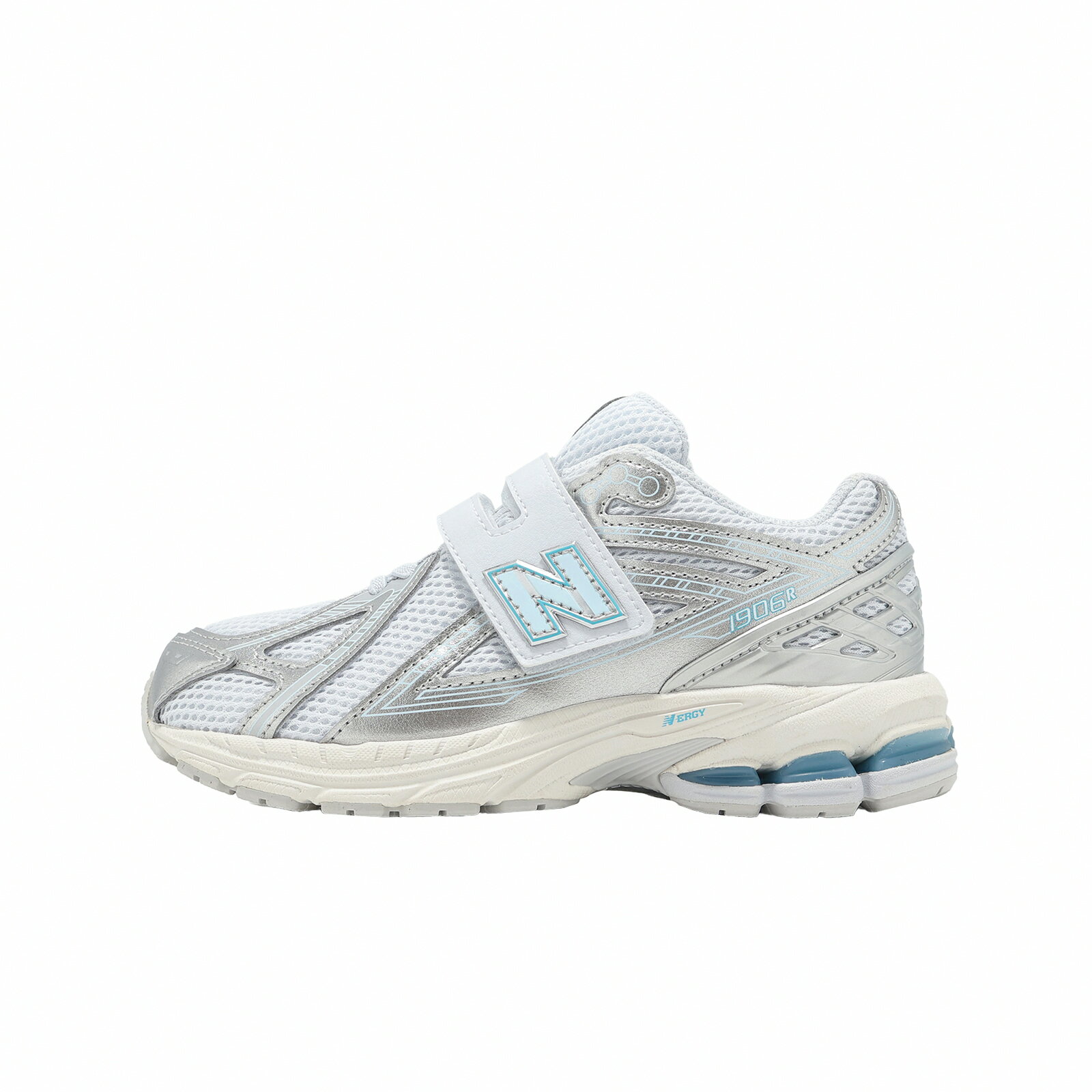 New Balance NB 休閒鞋 1906 寬楦 小朋友 白 魔鬼氈 緩震 運動鞋 P19069IL-W