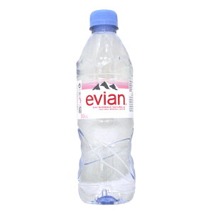 evian天然礦泉水(500ml x 24瓶) #99651【最高點數22%點數回饋】