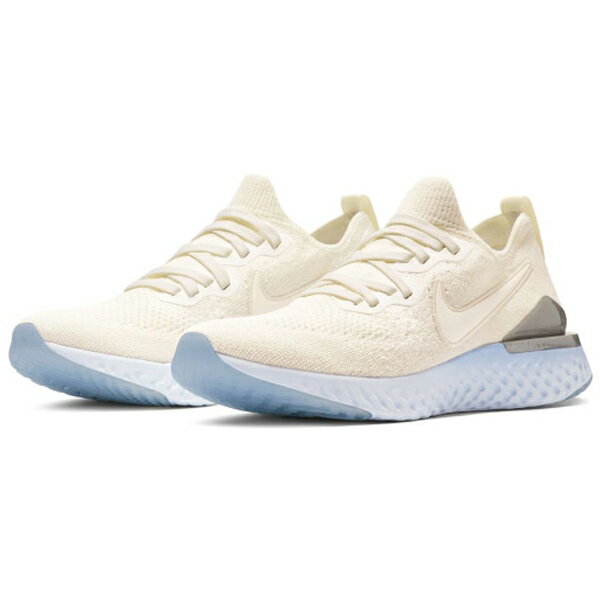 NIKE EPIC REACT FLYKNIT 2 女鞋 慢跑 編織 緩震 奶油白 【運動世界】 BQ8927-100