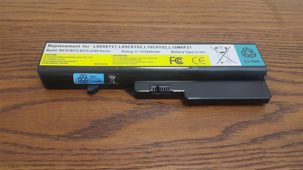 FESTAS 11.1V 5200mAh Neuf L09S6Y02 L09L6Y02 Batterie Compatible Avec Lenovo B470 B570 B575 G560 G565 G570 G575 G770 G780 V360 Z480 Z560 Z565 Z570 Z575 Series L09M6Y02 L09C6Y02 L09N6Y02 LO9L6Y02