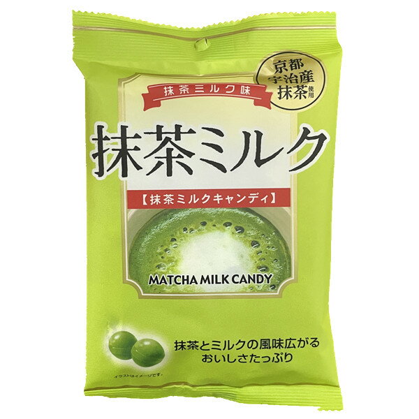 【江戶物語】 秋山製果 抹茶牛奶糖 80g 硬糖 京都宇治產抹茶使用 日本原裝進口