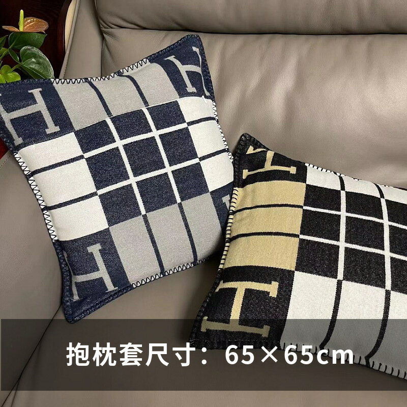 抱枕套子大號65×65枕芯二合一靠墊套車用墊子辦公室午睡靠枕