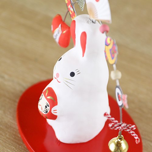 【領券滿額折100】日本藥師窯 福乗せやじ卯 - 兔年吉祥擺設 【兔年生肖擺件】裝飾陶瓷擺件 2023年 2 【領券滿額折100】日本藥師窯 福乗せやじ卯 - 兔年吉祥擺設 【兔年生肖擺件】裝飾陶瓷擺件 2023年 2