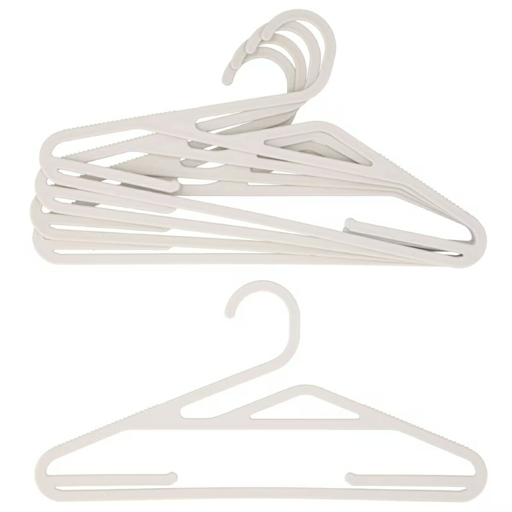 【DECO HOME商品】不傷領口曬衣架 5入 LMO 5P YI02(DH) NITORI宜得利家居