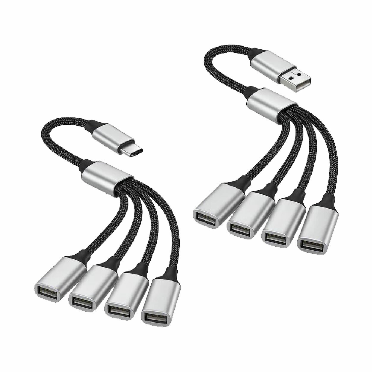 一分四 TYPE-C TYPE-A 充電/傳輸線