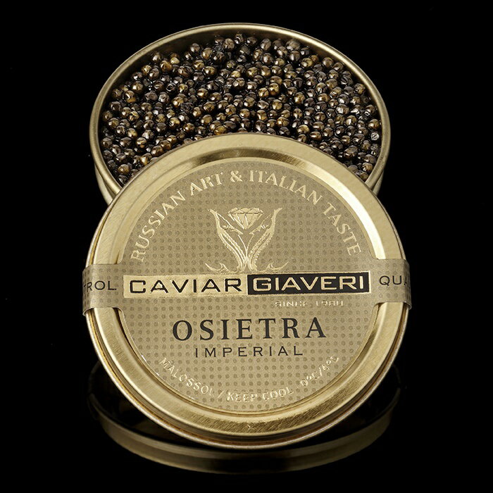 義大利CAVIAR GIAVERI奧思迦魚子醬 (金蓋)30g/罐 (預購) 0