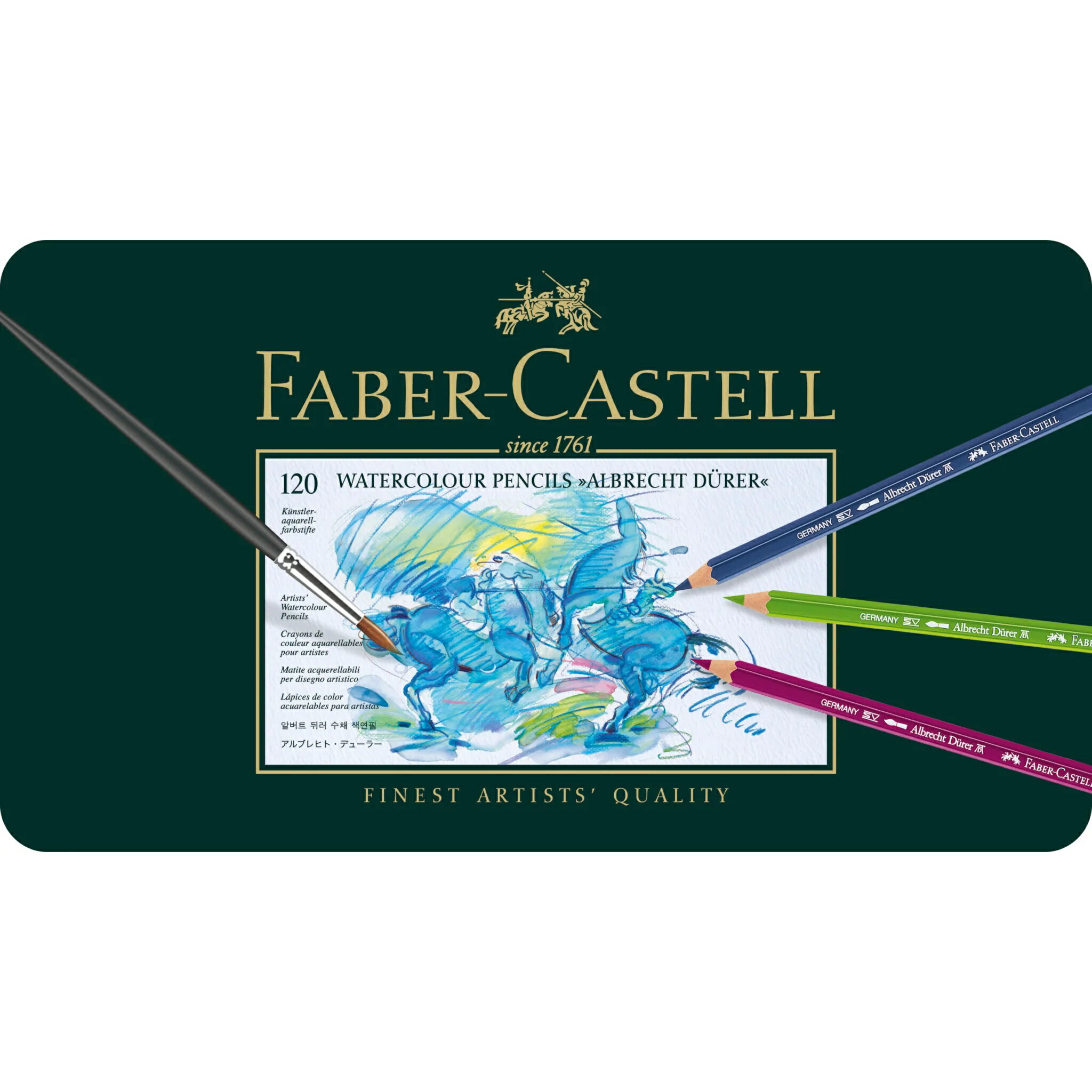 Faber-Castell藝術級水彩色鉛筆 120色*117511