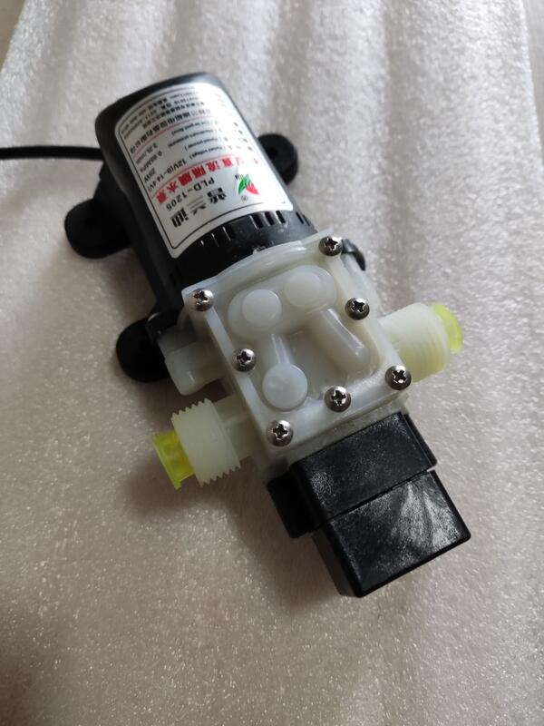 【可開發票】普蘭迪直流電動隔膜水泵螺紋接口12V24V自吸高壓壓力開關自動啟停 1