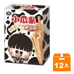 可口 小瓜呆脆笛酥-牛奶口味 65g (12盒)/箱【康鄰超市】