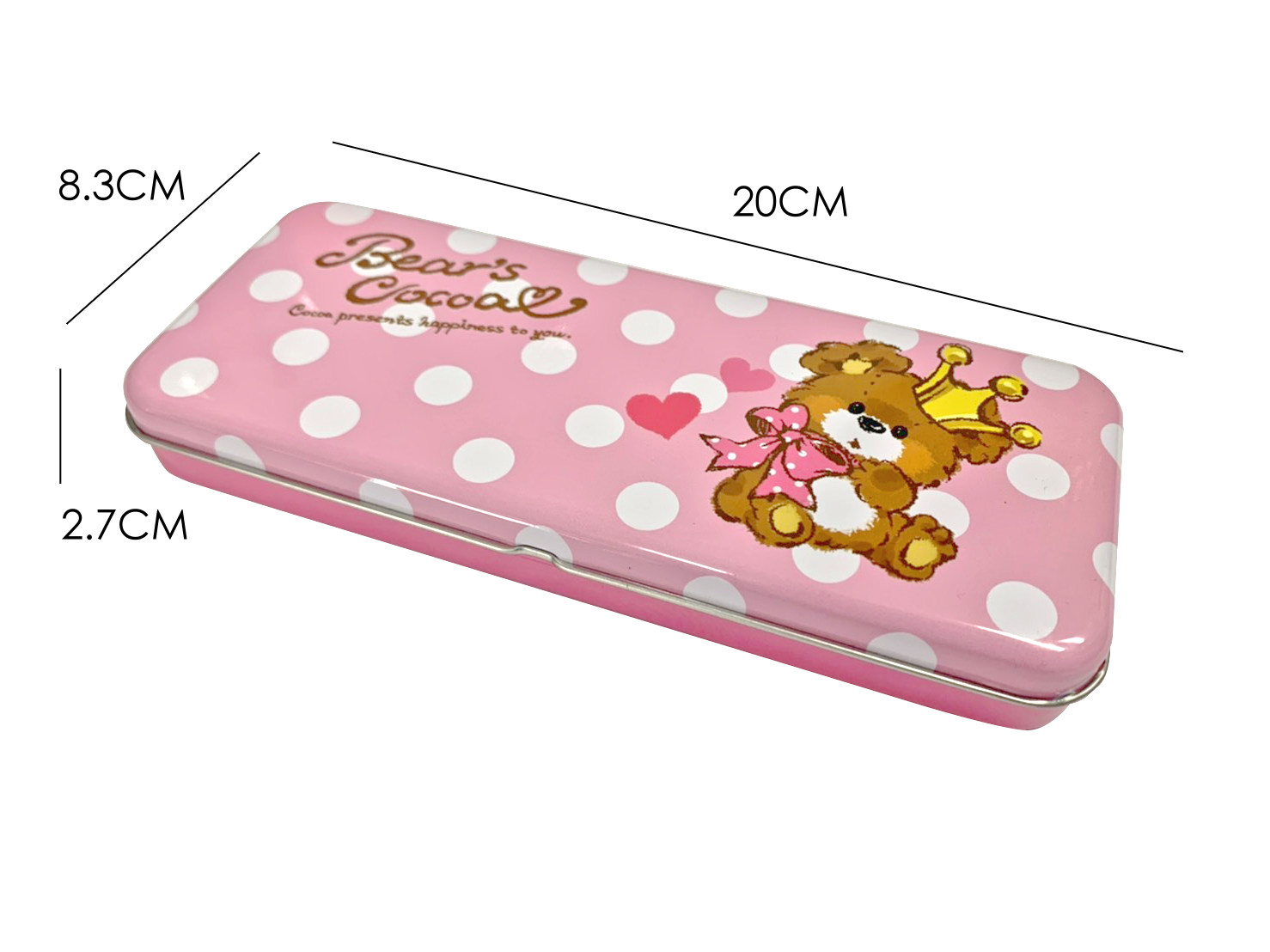 鐵口鉛筆盒 【公主小熊】【領券800折50最高再折千】12/31止