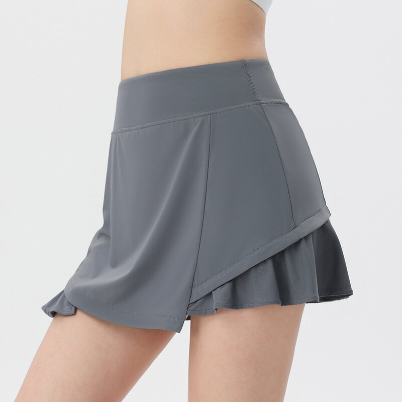 【巴黎精品】現貨+預購 女運動服瑜珈裙運動褲裙瑜珈服居家運動服親膚透氣-防走光顯瘦百搭時尚女裙子a1jo56