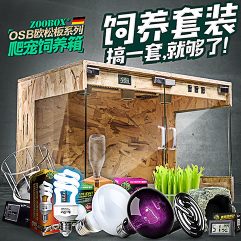 免運/可開票 快速出貨 爬寵飼養箱陸龜刺蝟蜥蜴爬蟲盒加熱恆溫保溫冬眠玻璃OSB寵物箱子