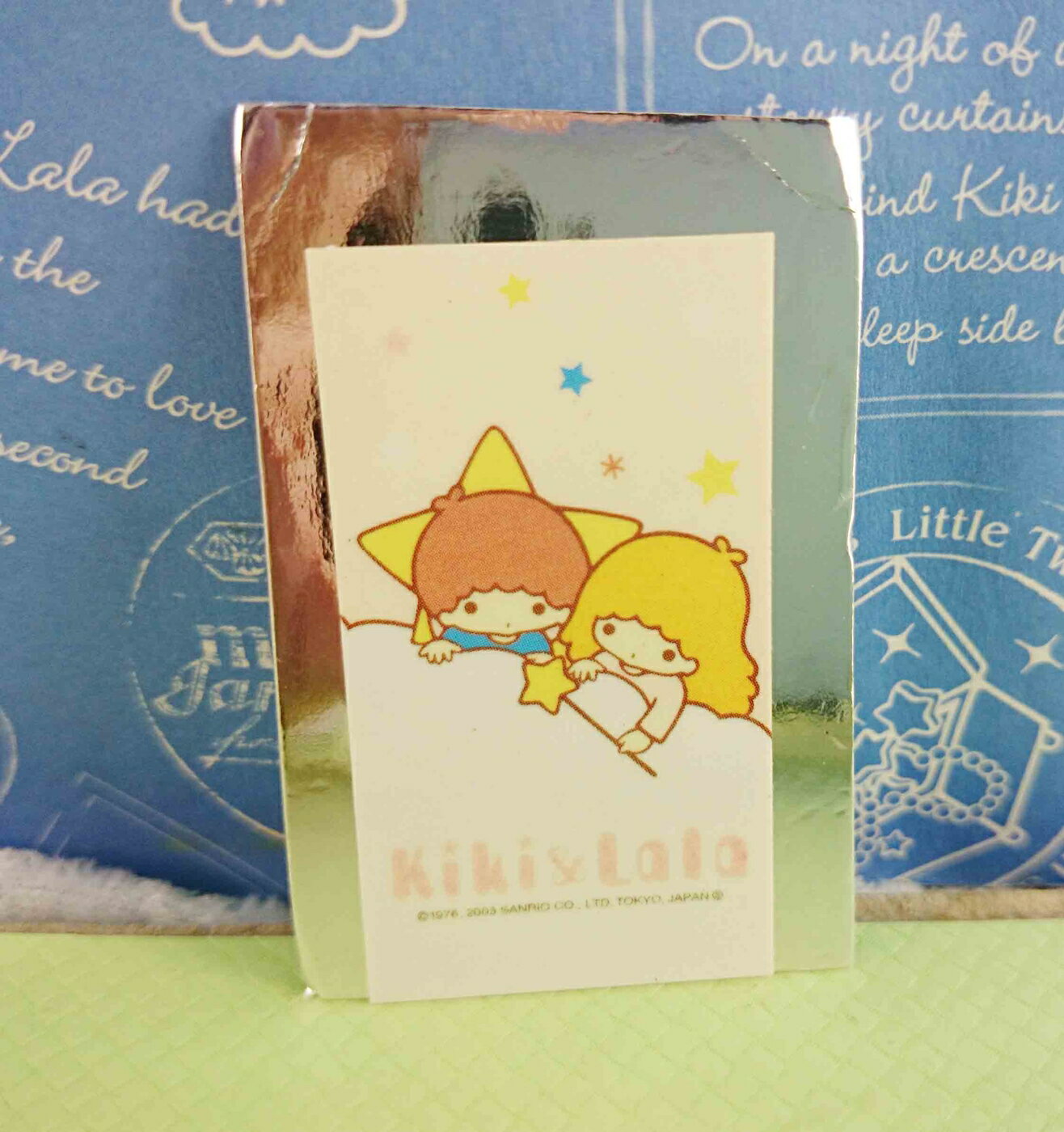 【震撼精品百貨】Little Twin Stars KiKi&LaLa 雙子星小天使 電話貼紙 震撼日式精品百貨