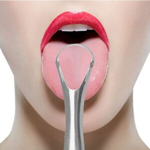 不銹鋼刮舌苔器舌苔刷成人清潔器除口臭舌頭板清潔口腔清潔工具