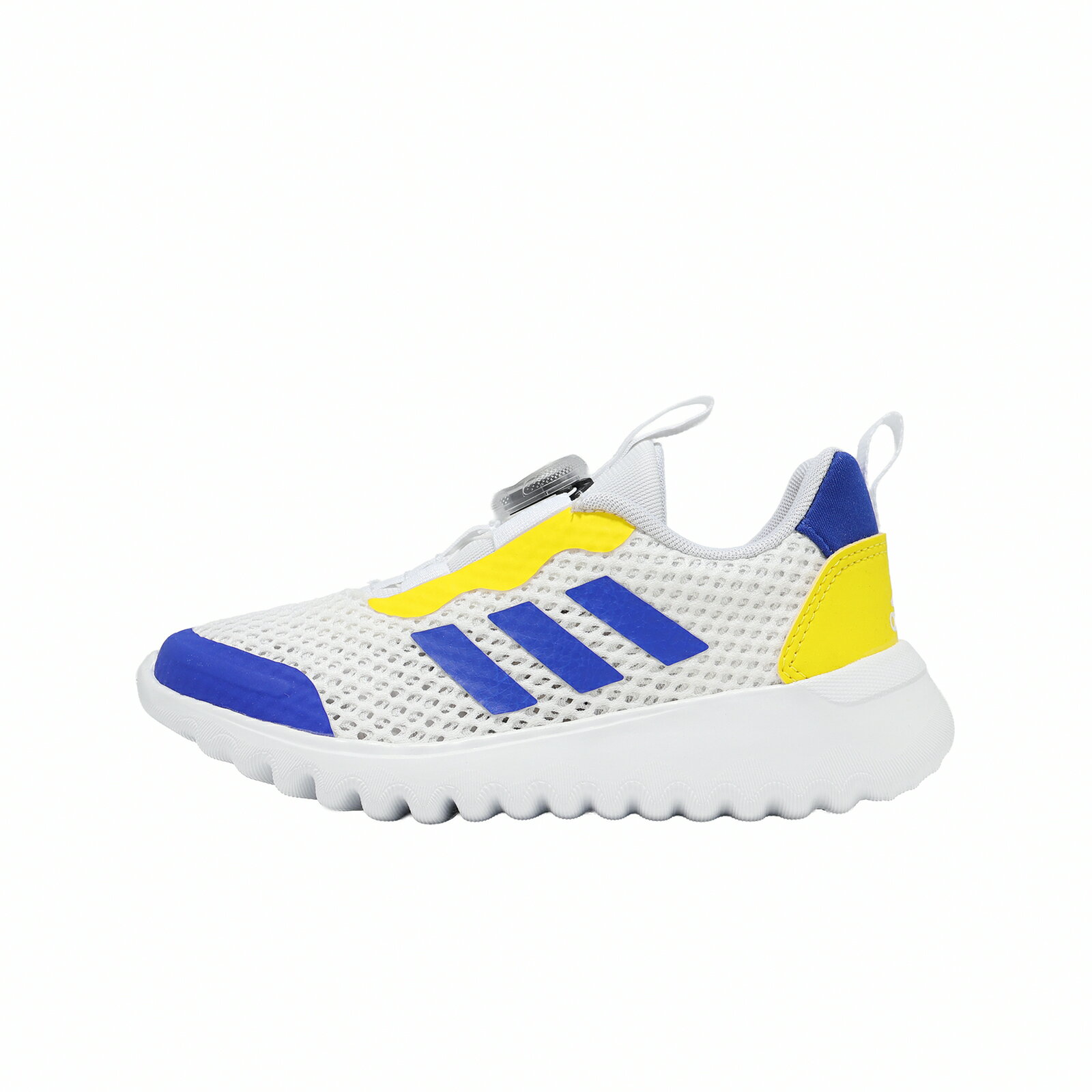 adidas 愛迪達 運動鞋 ActiveFlex BOA 3.0 K 中童 白 藍 旋鈕 慢跑鞋 小朋友 愛迪達