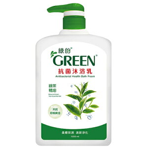綠的 抗菌沐浴乳-綠茶精油 1000ml【康鄰超市】