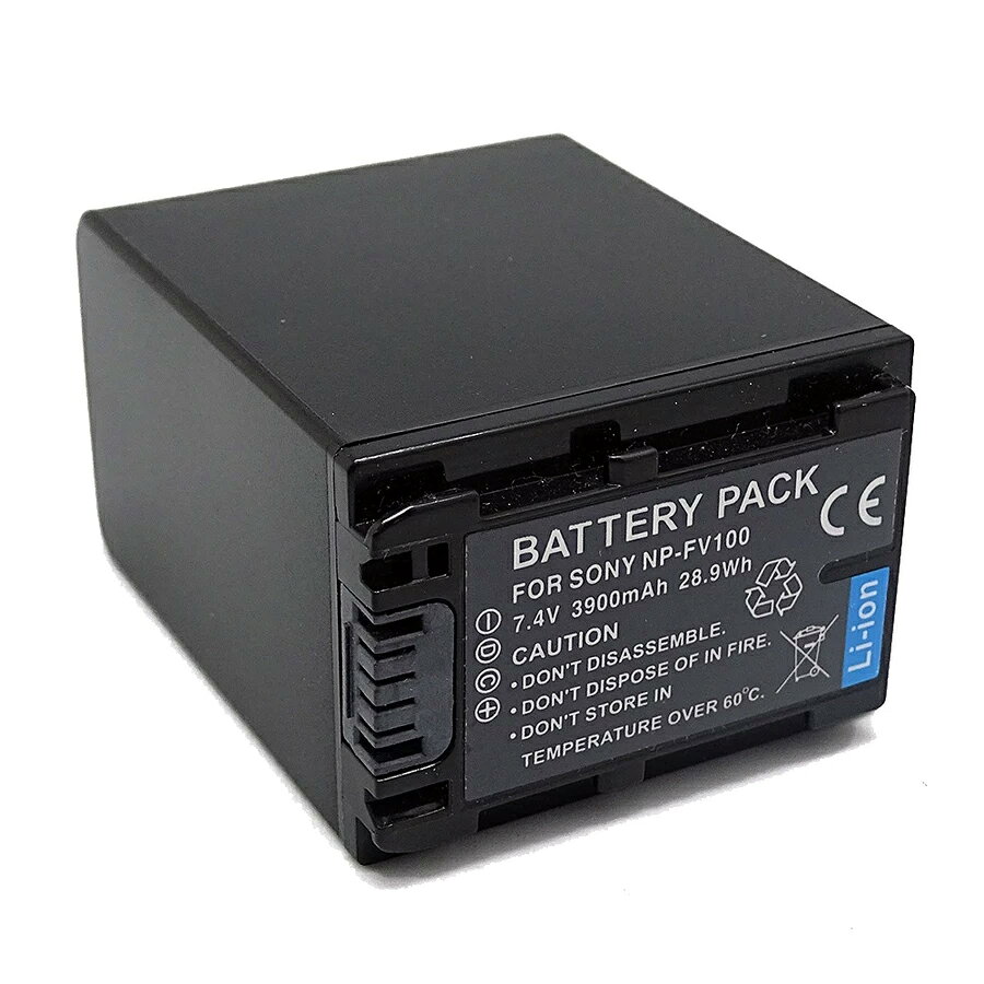 EC數位 ROWA 樂華 FOR SONY NP-FV100 鋰電池 相機 攝影機 電池 專用