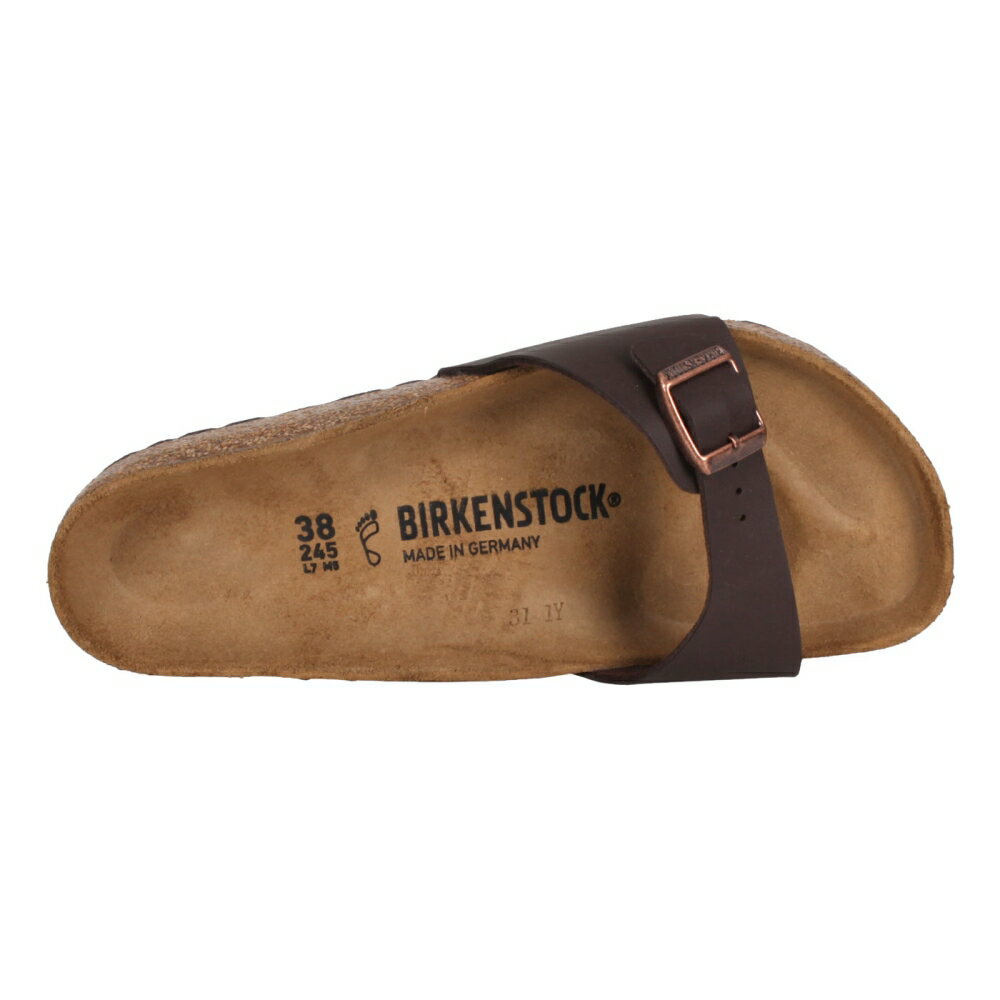 BIRKENSTOCK Madrid BS 女足跡舒適單板拖鞋(免運 海邊 游泳 勃肯「040391」≡排汗專家≡